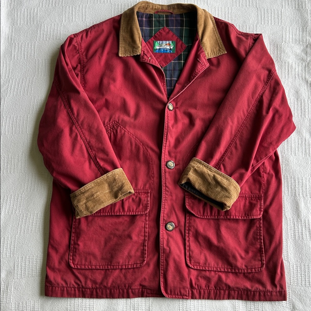 Men’s Northeast Terrain Company Red Barn jacket size Large